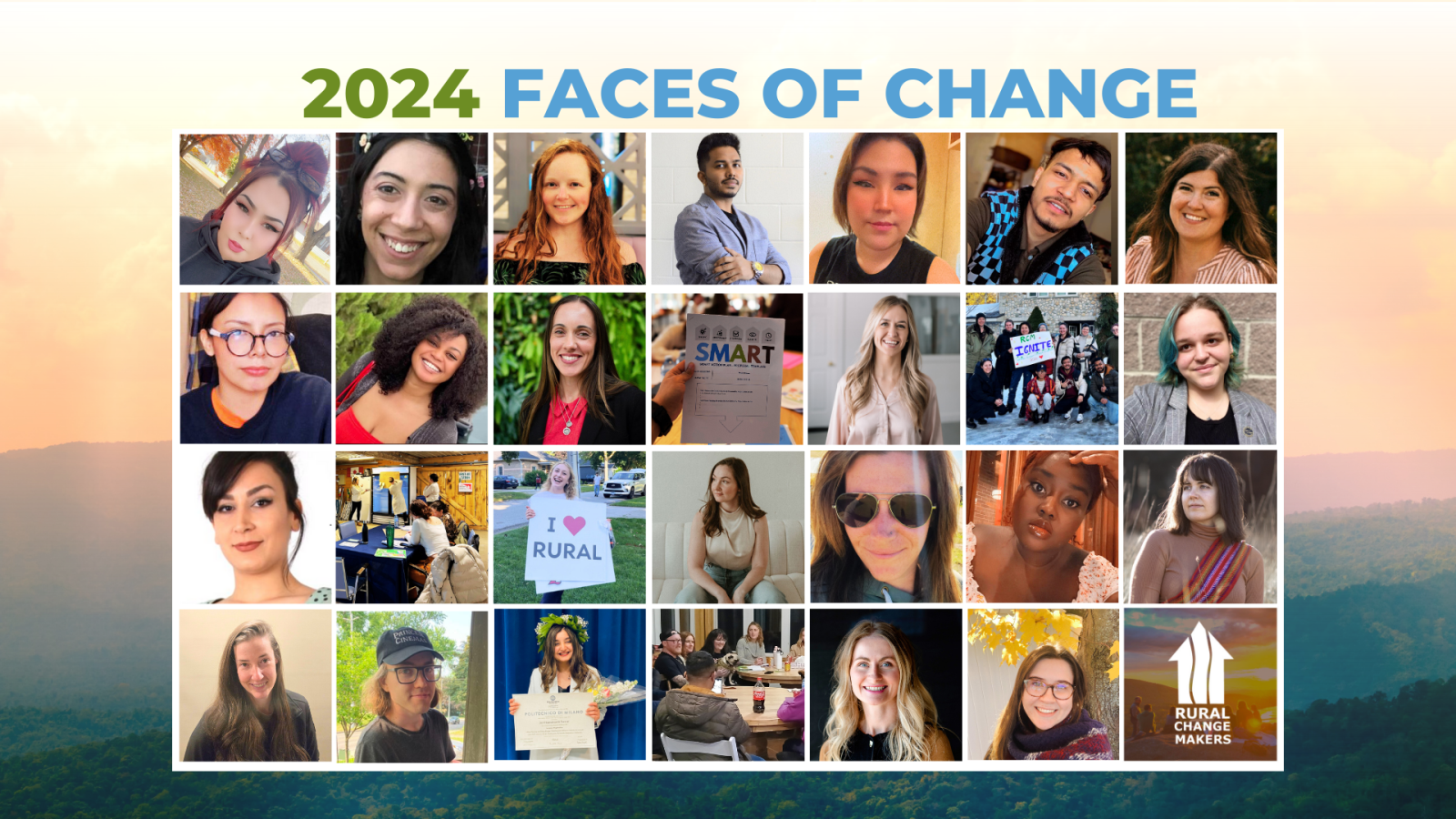 2024 Rural Change Maker Photo Collage